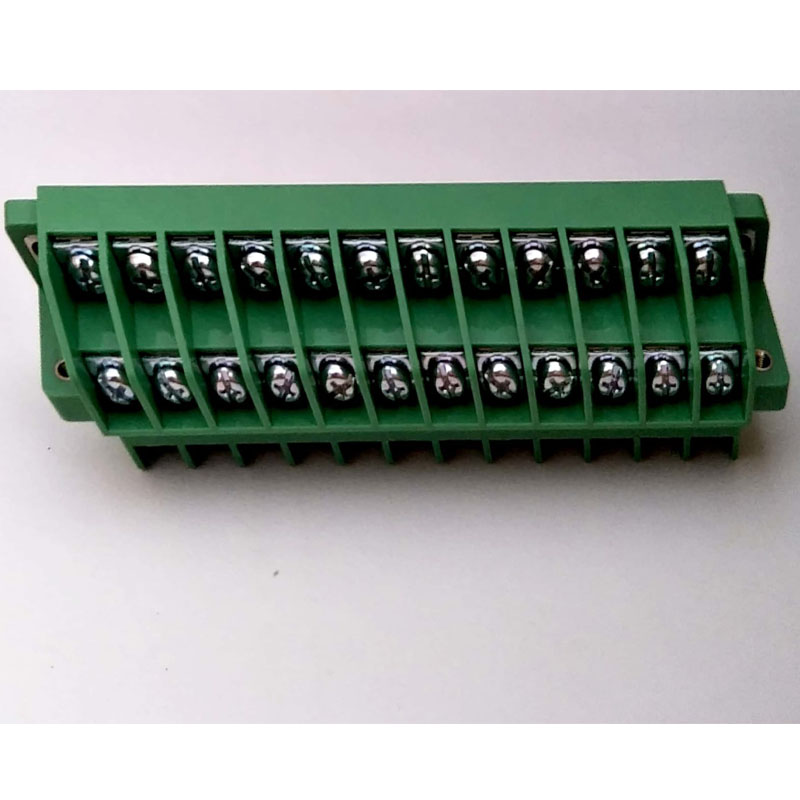 JB2.5-10大电流接插件24a 继电保护穿墙接线端子排连接器6p12p14p